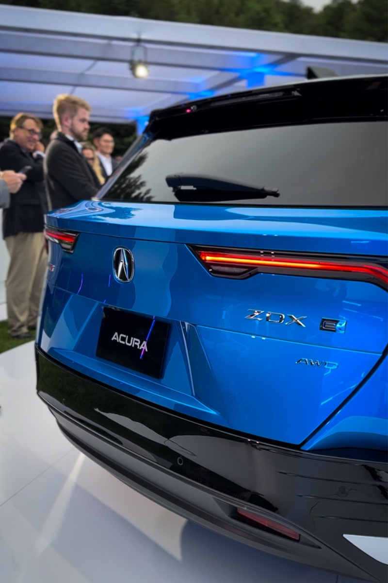 Acura All-Electric 2024 ZDX and ZDX Type S Global Debut at Monterey Car Week