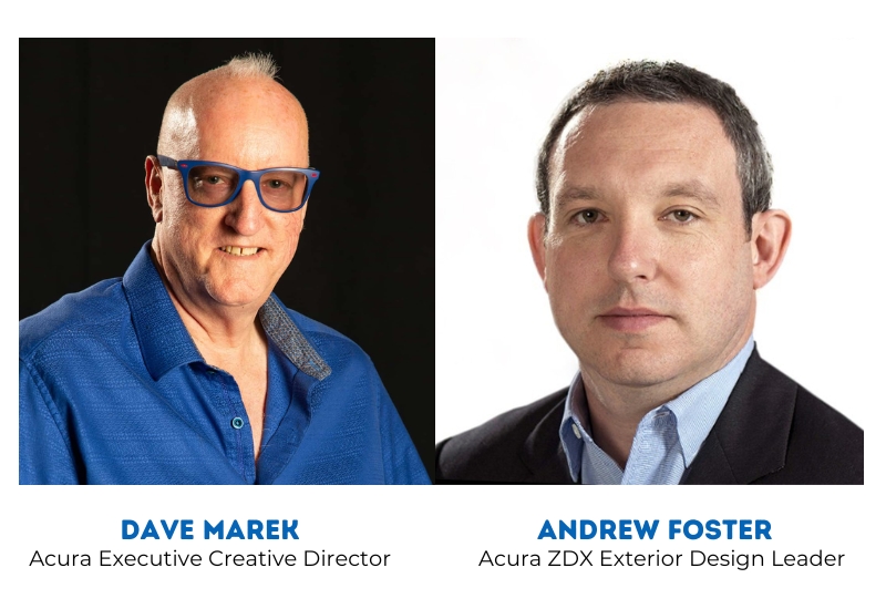 Acura Lead Designers Dave Marek and Andrew Foster