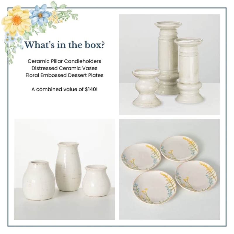 Inspirations & Celebrations Box from Sullivans Home Decor