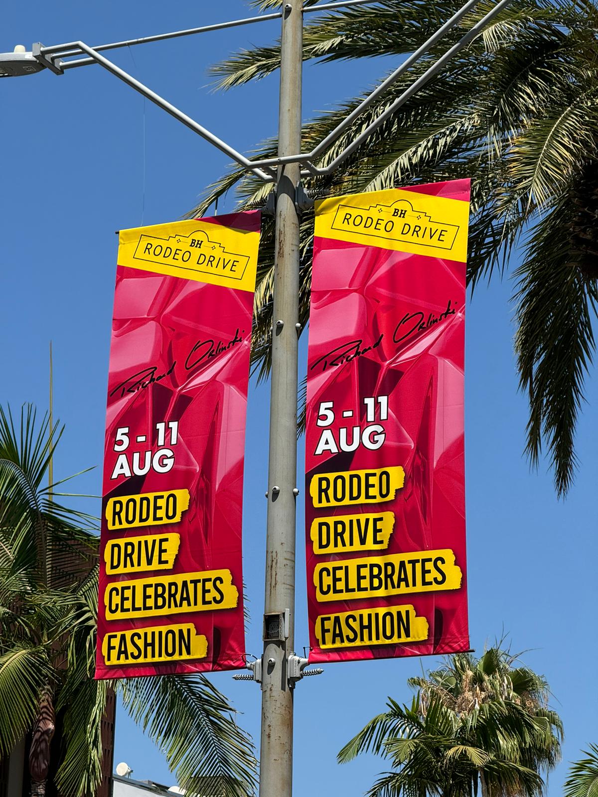 Rodeo Drive in Beverly Hills Celebrates Fashion with Special Events in August - Image c/o Rodeo Drive