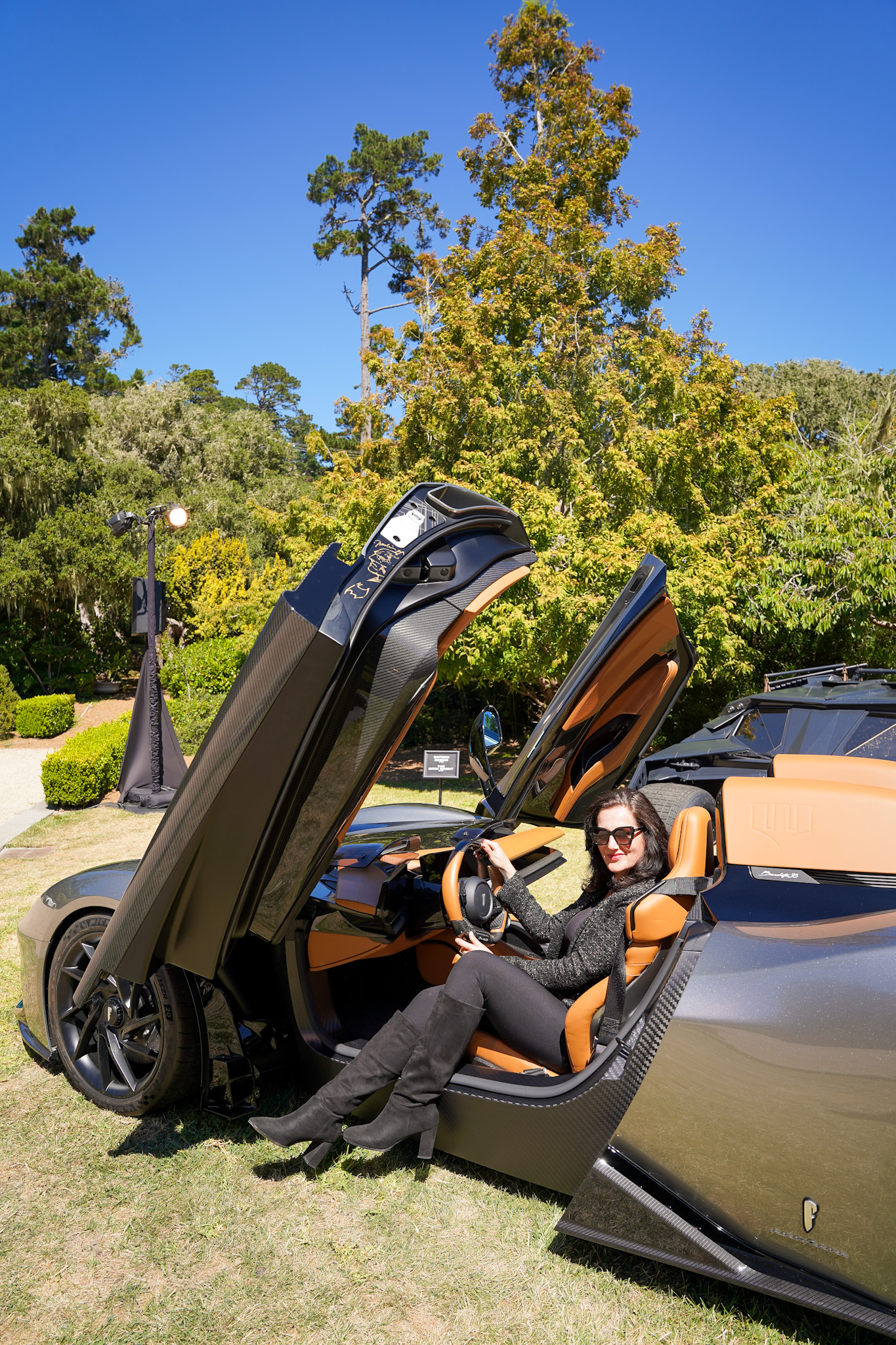 Automobili Pininfarina Reveals The Superhero-Inspired B95 Gotham Hypercar in Celebration of Batman at Monterey Car Week 2024