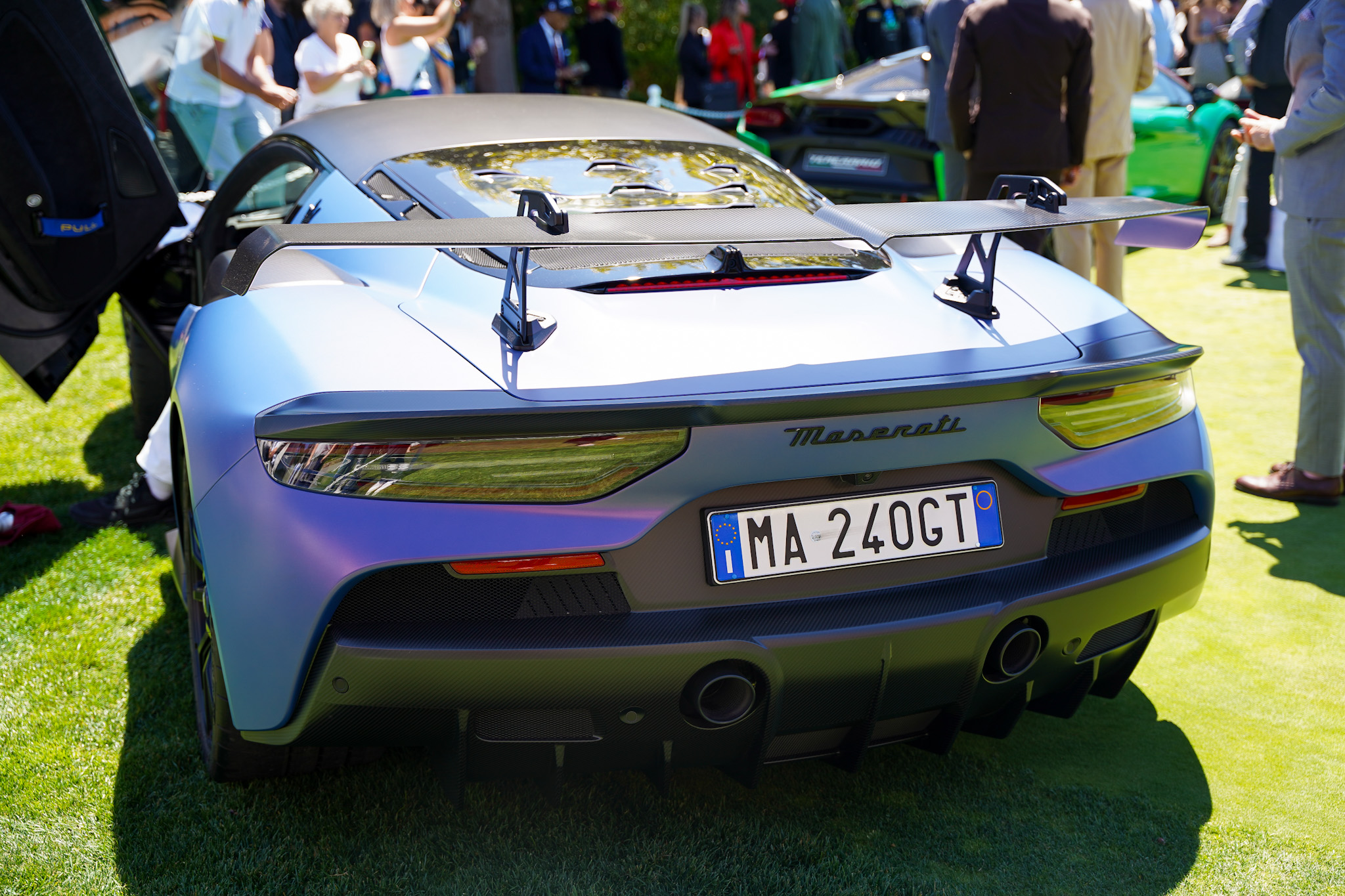 Maserati Brings Modern Italian Style & Superspeed Performance to Monterey Car Week 2024 - Pebble Beach Concours Concept Lawn