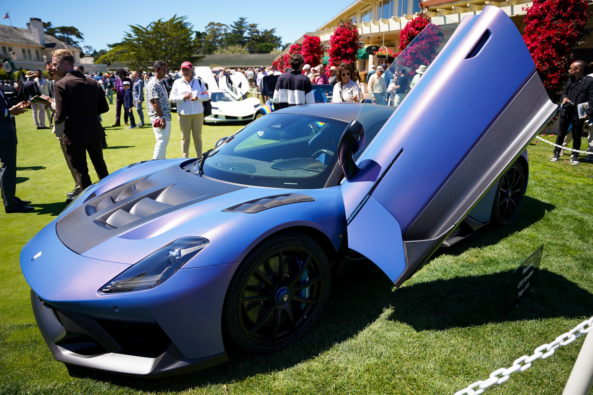 Maserati Brings Modern Italian Style & Superspeed Performance to Monterey Car Week 2024 - Pebble Beach Concours Concept Lawn