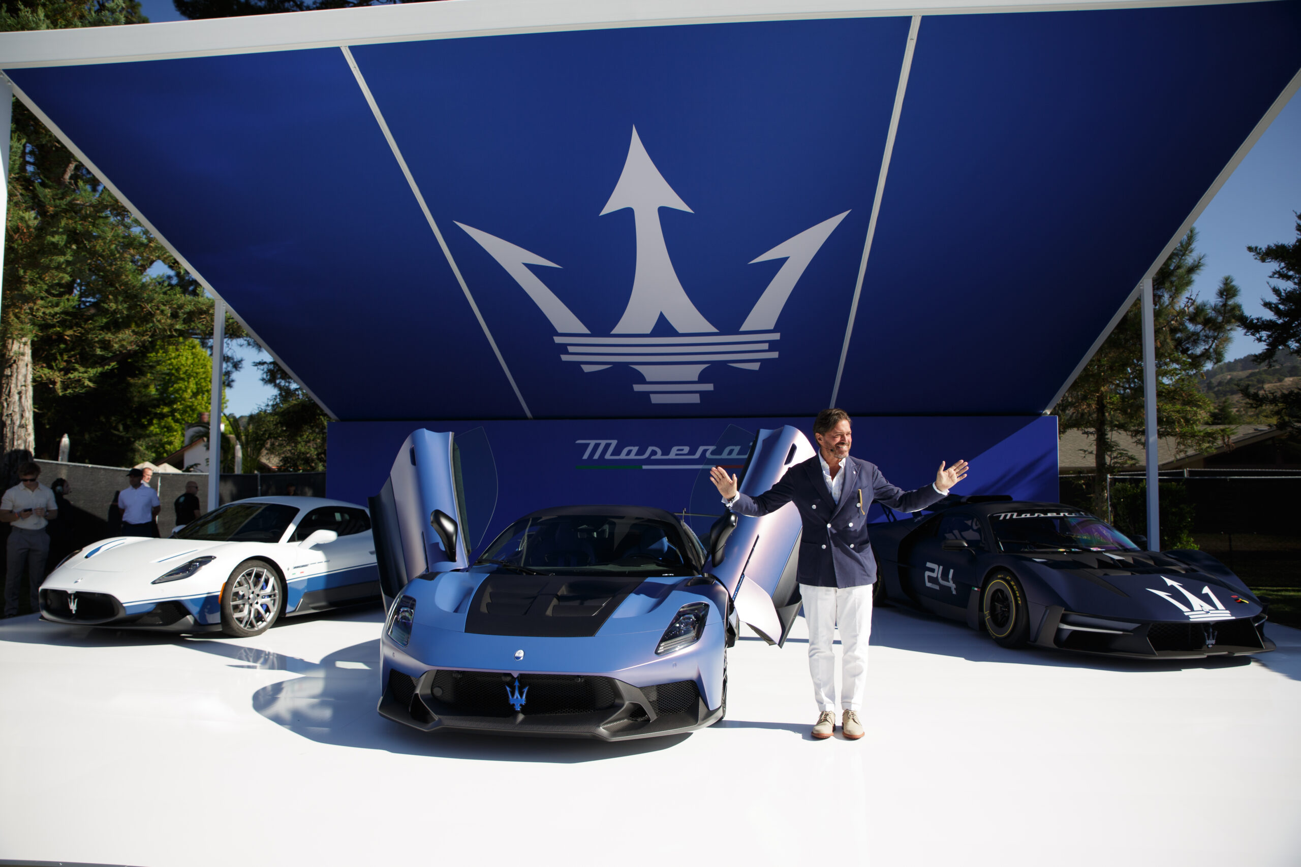 Maserati at The Quail at Monterey Car Week 2024 - Image credit Maserati