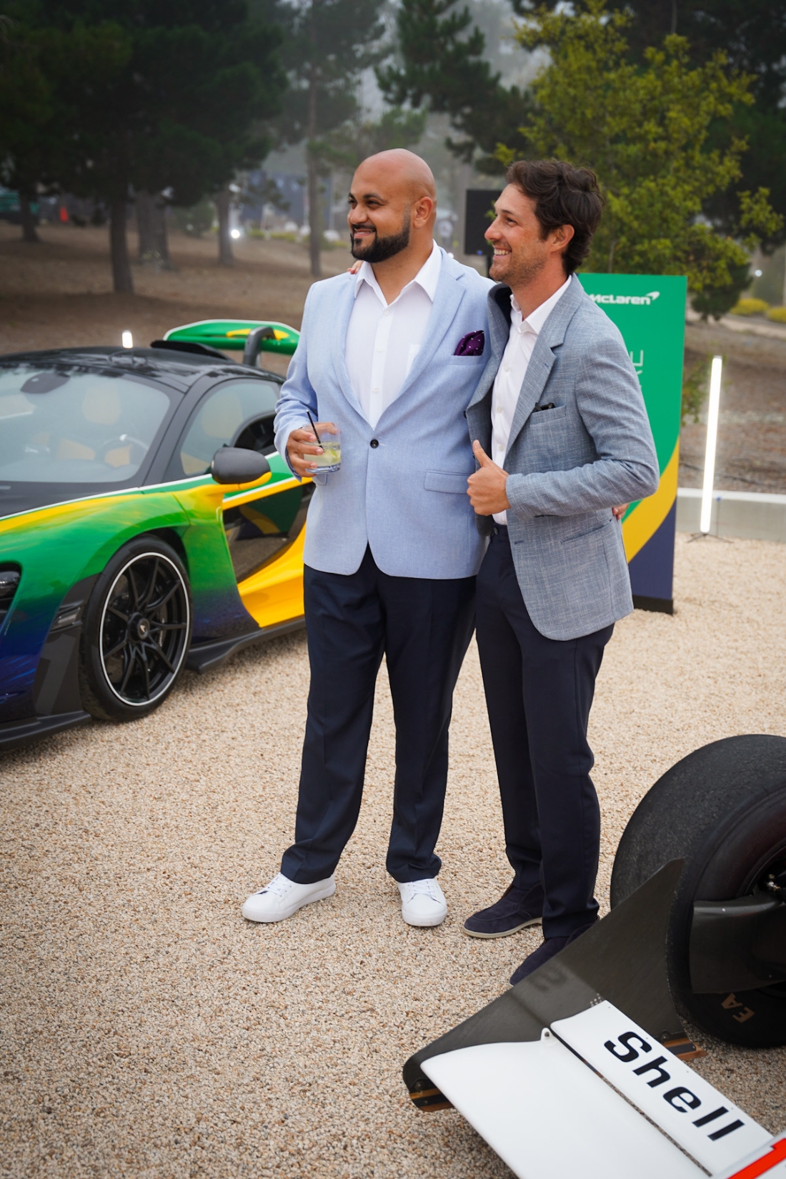 McLaren Celebrates The Legacy of F1 World Champion Ayrton Senna at Monterey Car Week - Bruno Senna