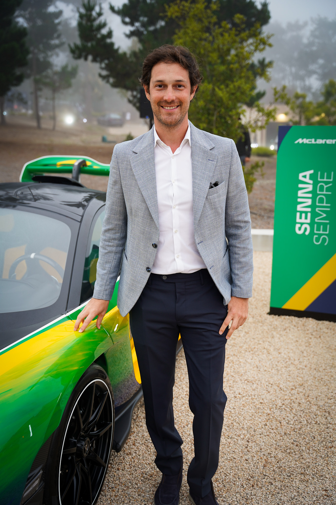 McLaren Celebrates The Legacy of F1 World Champion Ayrton Senna at Monterey Car Week - Bruno Senna