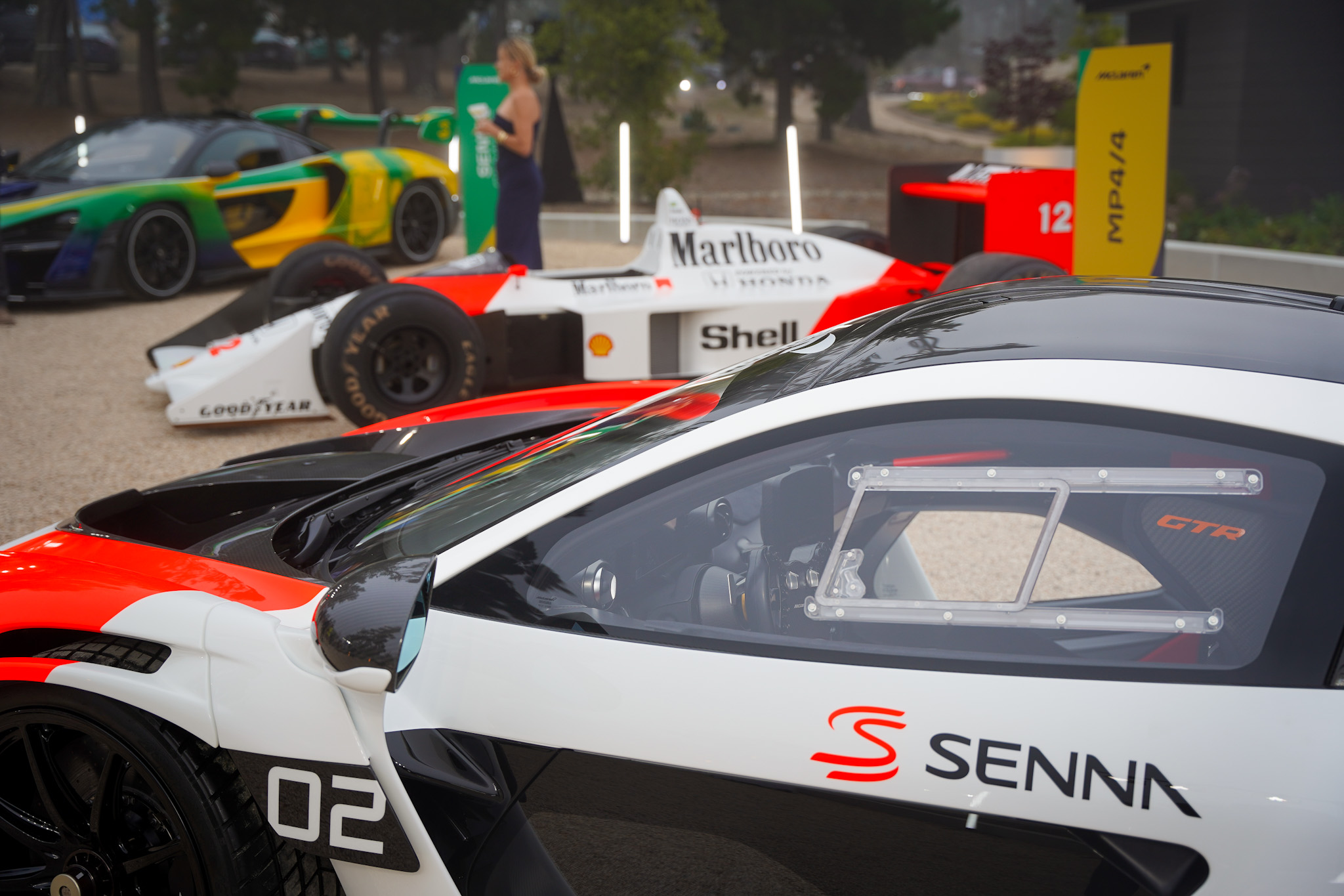 McLaren Celebrates The Legacy of F1 World Champion Ayrton Senna at Monterey Car Week