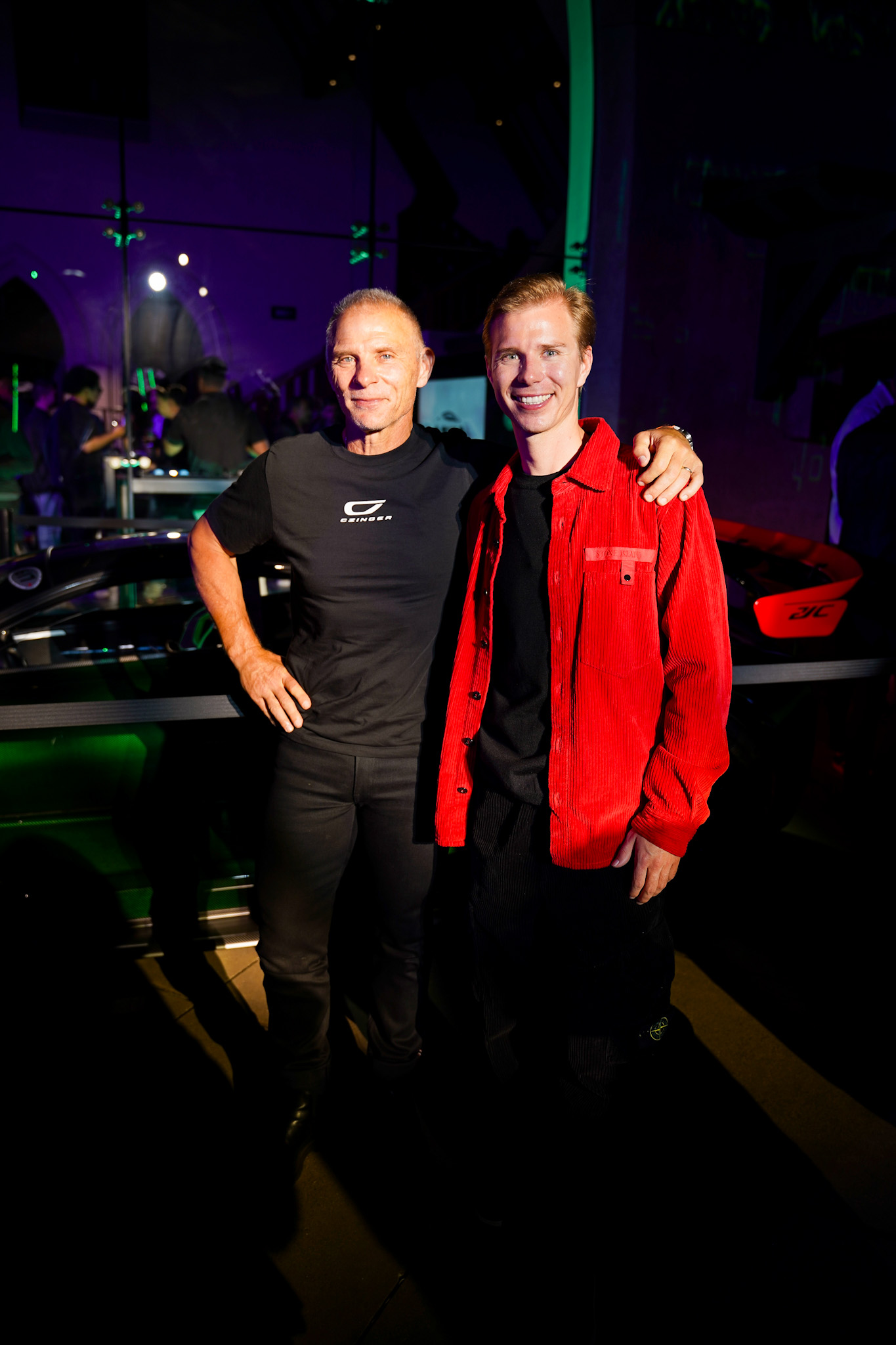 Czinger Vehicles Hosts The Area 21 VIP Party at Monterey Car Week - Kevin Czinger and Lukas Czinger