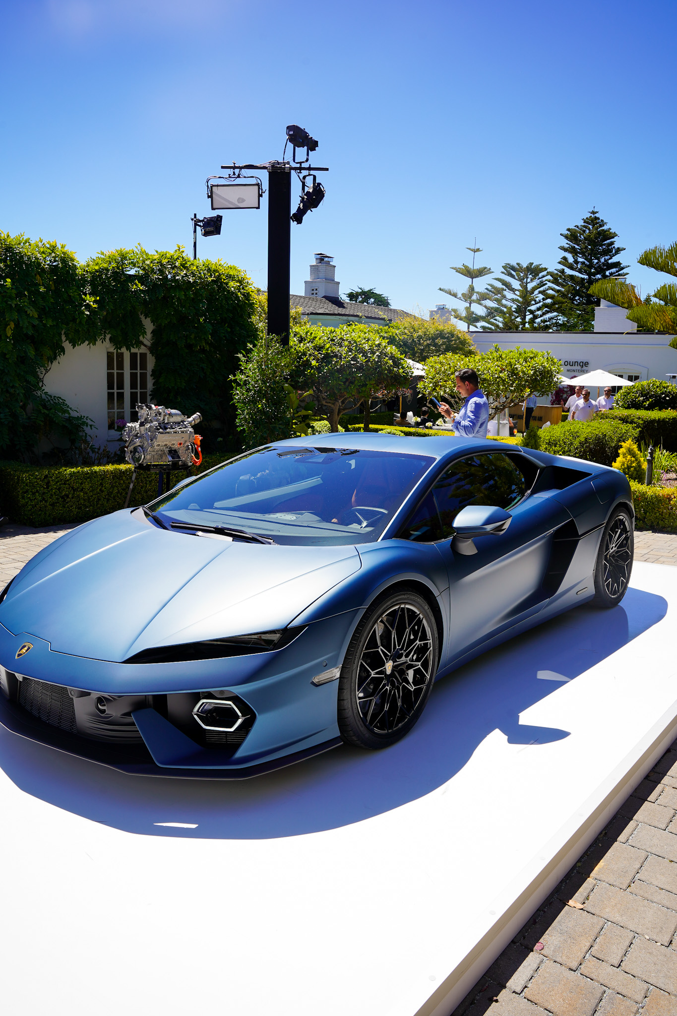 Lamborghini Executives Share Their Supercharged Secrets to Success - Temerario at Lamborghini Lounge Pebble Beach at Monterey Car Week