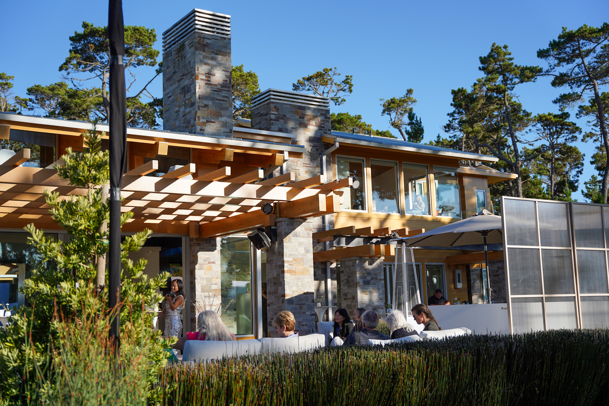 Range Rover Brought British History & Modern Luxury to Pebble Beach for Monterey Car Week 2024 - Range Rover House Pebble Beach