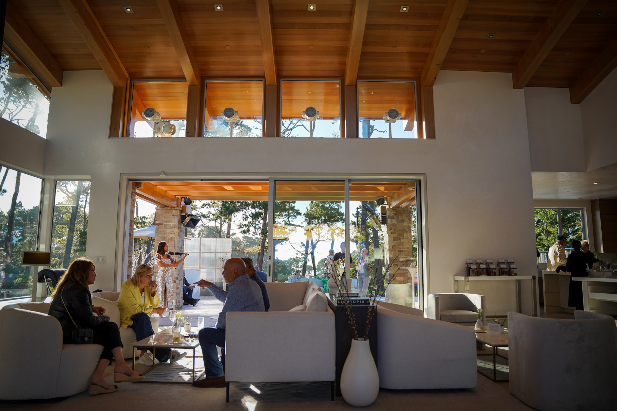 Range Rover Brought British History & Modern Luxury to Pebble Beach for Monterey Car Week 2024 - Range Rover House Pebble Beach