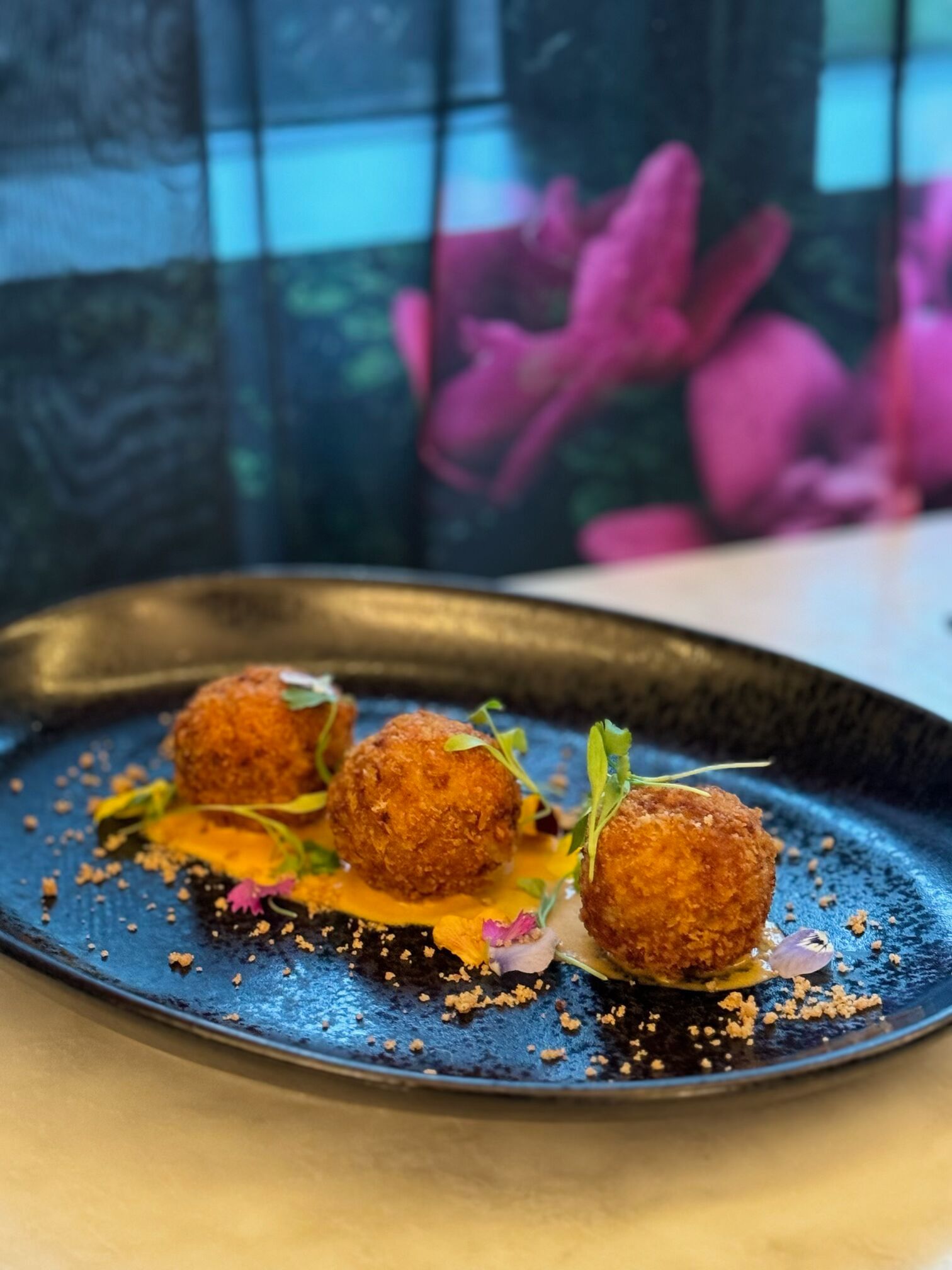 Gourmet Thanksgiving Recipes from Celebrity Chefs, Restaurateurs, and Culinary Experts - Winter Root Vegetable Arancini by Chef Duane Fernandes for Mico Restaurant