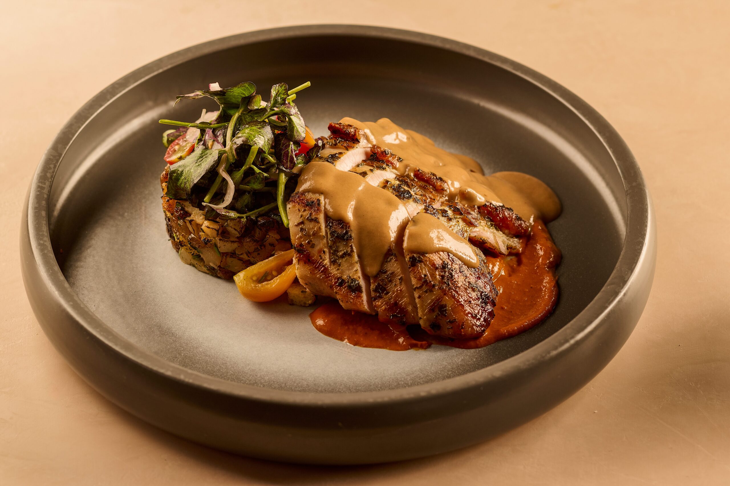 Gourmet Thanksgiving Recipes from Celebrity Chefs, Restaurateurs, and Culinary Experts - Roasted Turkey Breast with Guava Mole by Chef Richard Sandoval