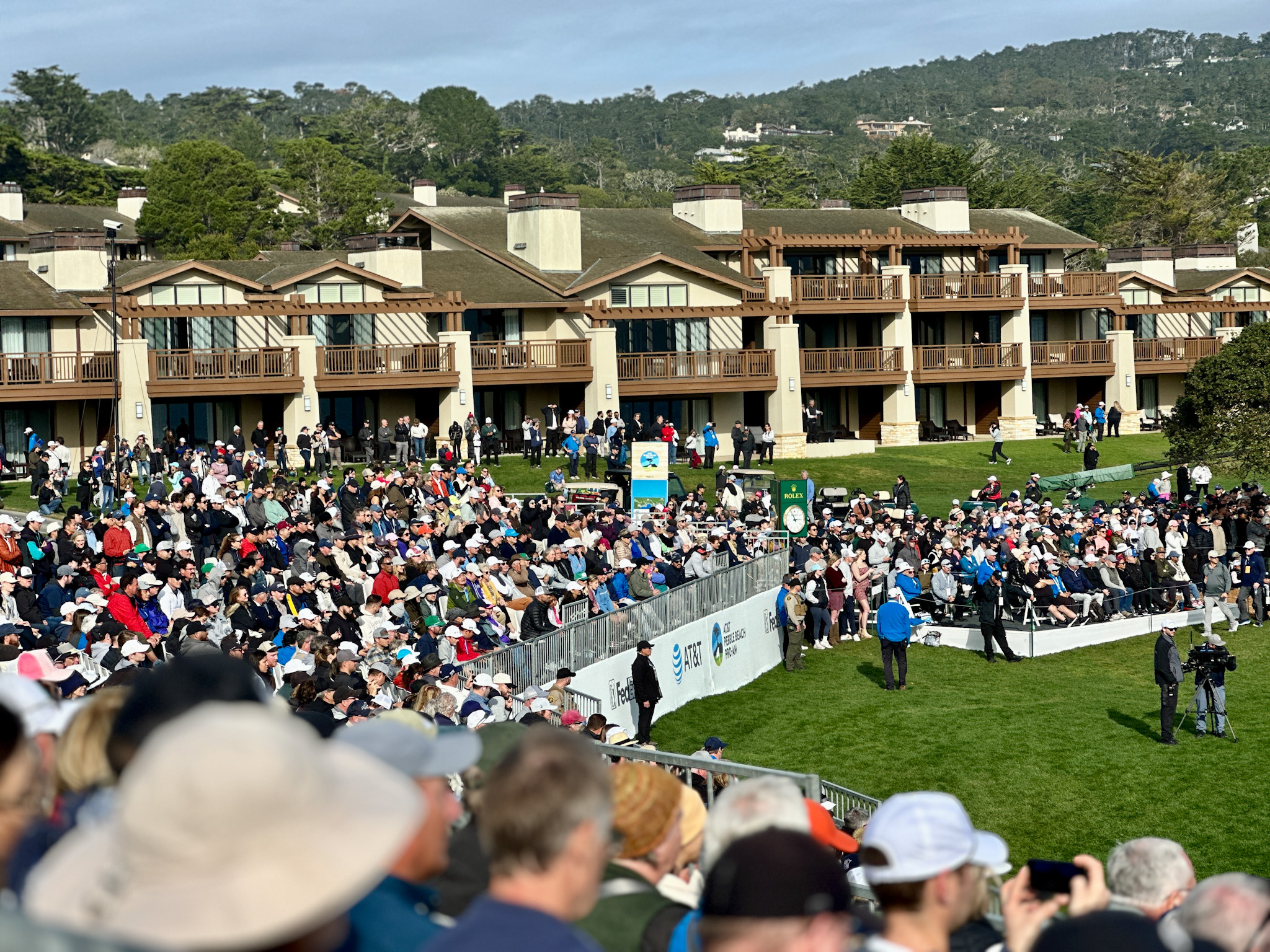 Discovering The Victorious Mindset of Champions at The AT&T Pebble Beach Pro-Am 2025 - 18th Hole at the Pebble Beach Golf Links