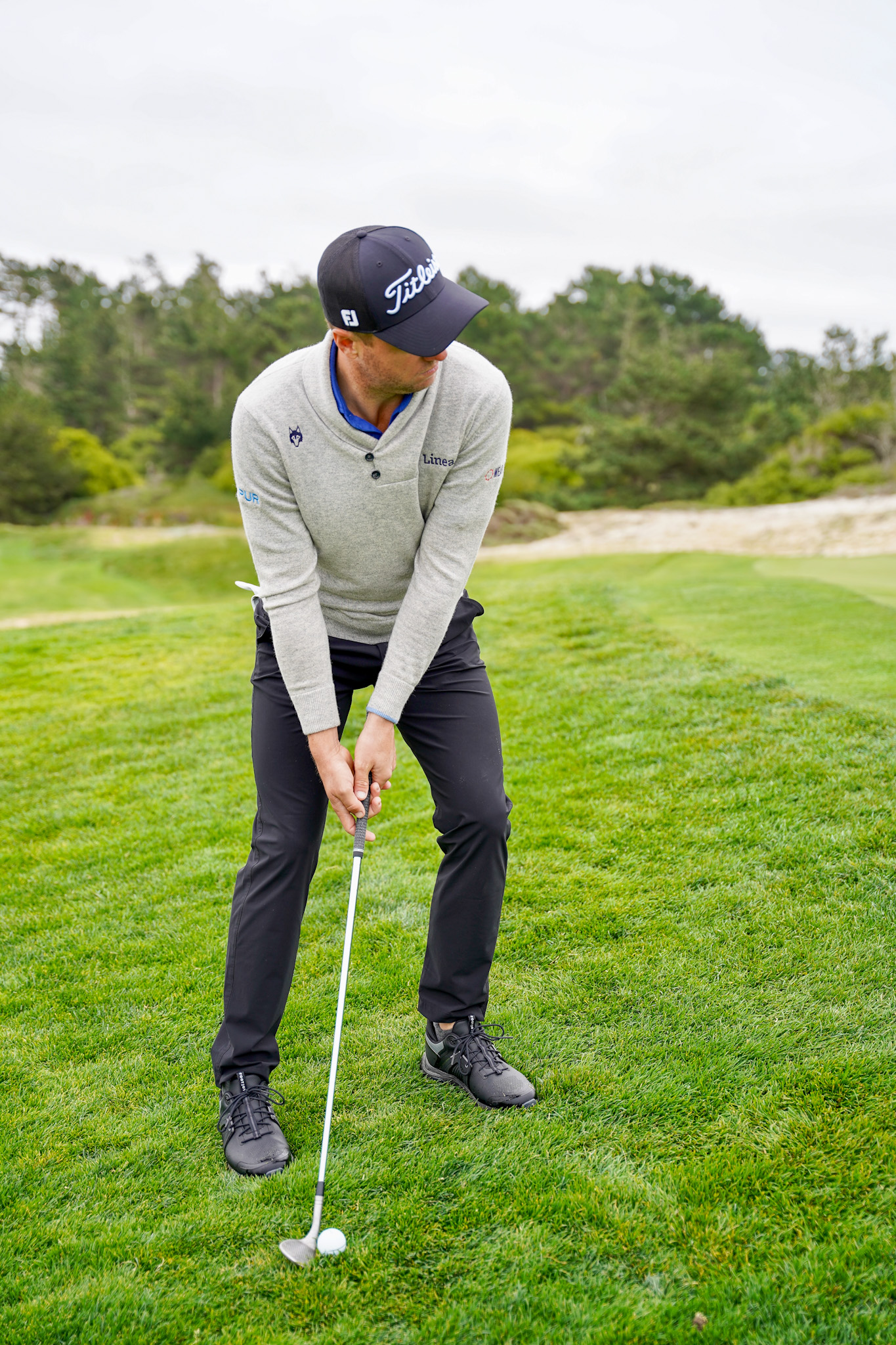 Discovering The Victorious Mindset of Champions at The AT&T Pebble Beach Pro-Am 2025 - Justin Thomas at Spyglass Hill Golf Course
