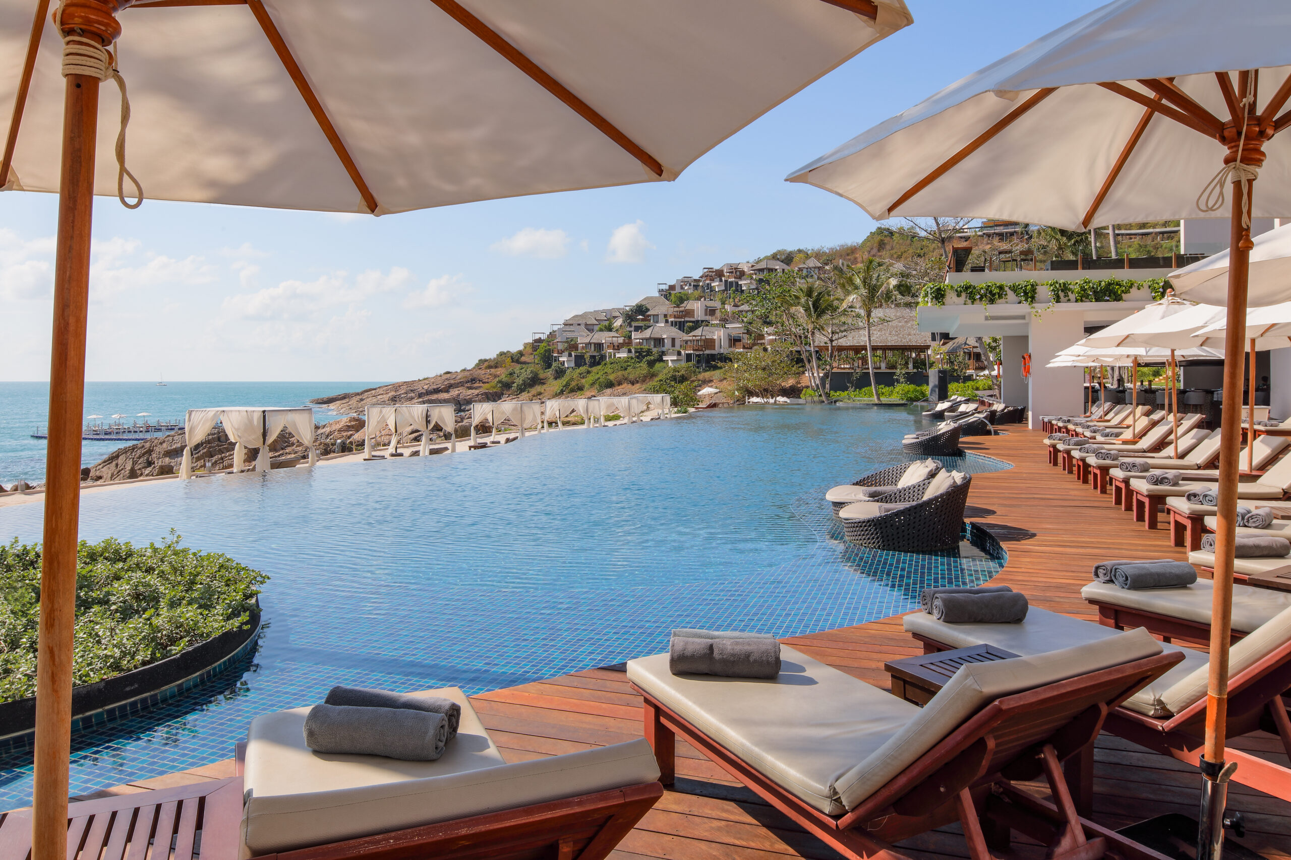 35 Gorgeous Warm-Weather Destinations To Inspire You To Escape The Cold -Image credit The Ritz-Carlton, Koh Samui