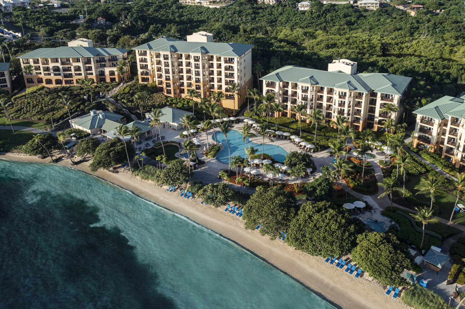 35 Gorgeous Warm-Weather Destinations To Inspire You To Escape The Cold -Image credit The Ritz-Carlton, St. Thomas