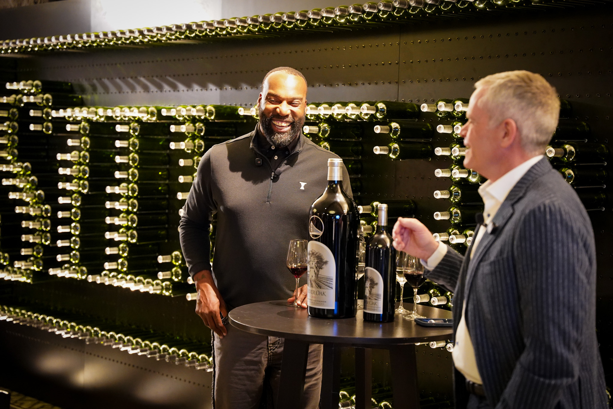 Pebble Beach Food & Wine - An Extravagant Excursion Through Epicurean Excellence - Baron Davis and David R. Duncan at The Silver Oak Lounge
