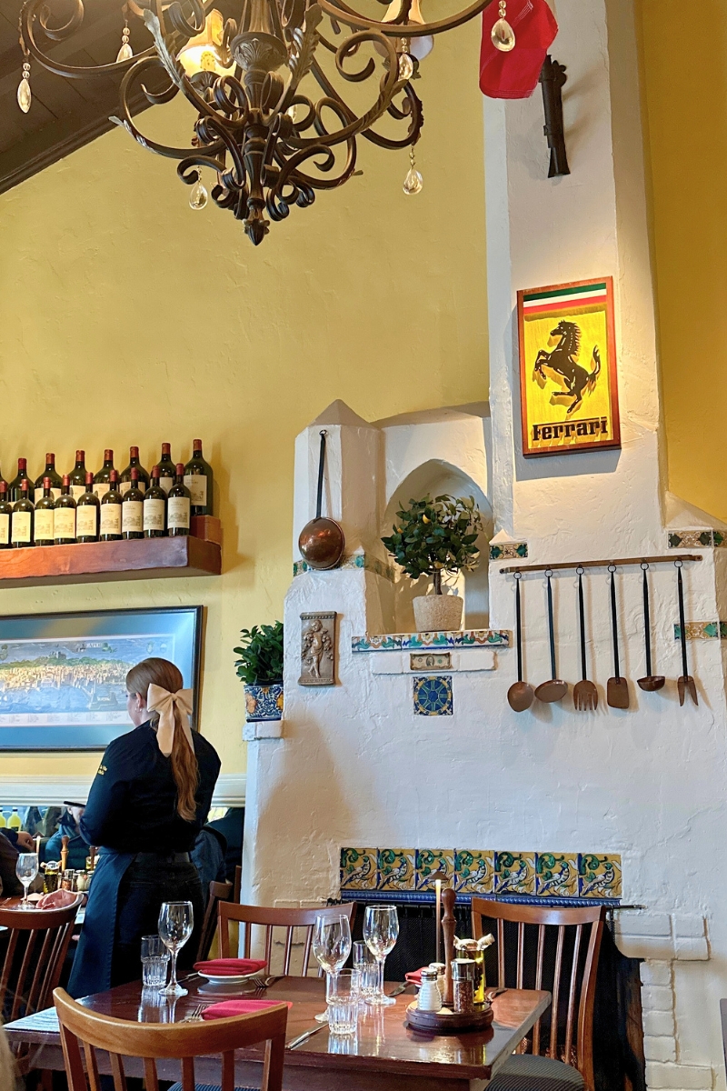 5 Delightful Restaurants on The Monterey Peninsula with Charming Settings or Beautiful Coastal Views - Little Napoli