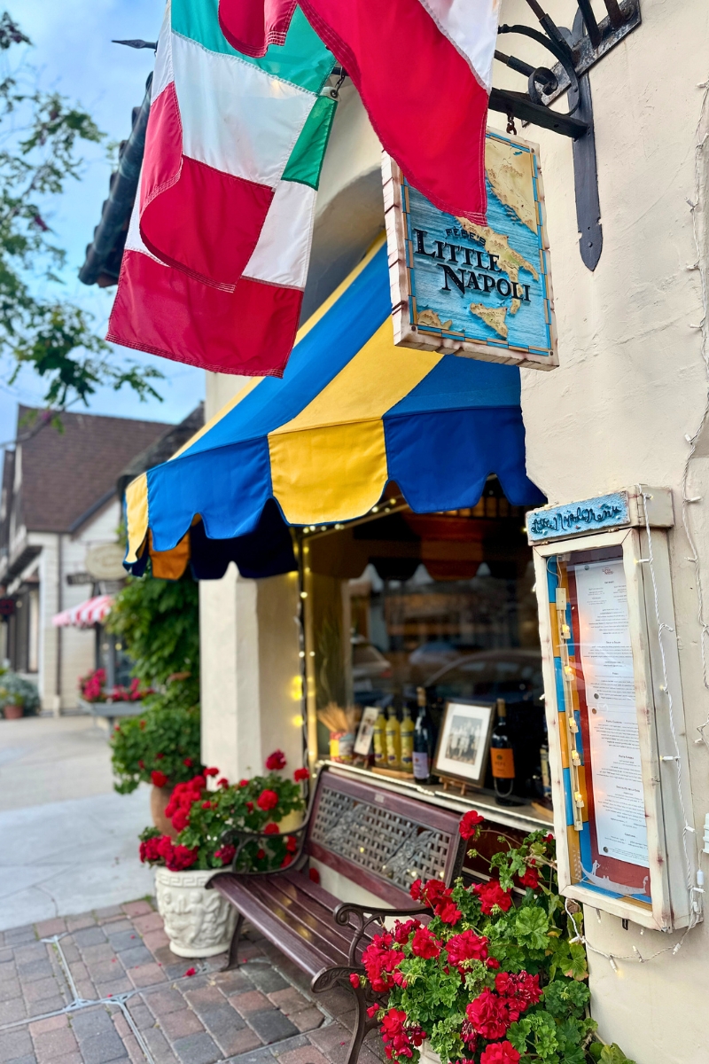 5 Delightful Restaurants on The Monterey Peninsula with Charming Settings or Beautiful Coastal Views - Little Napoli