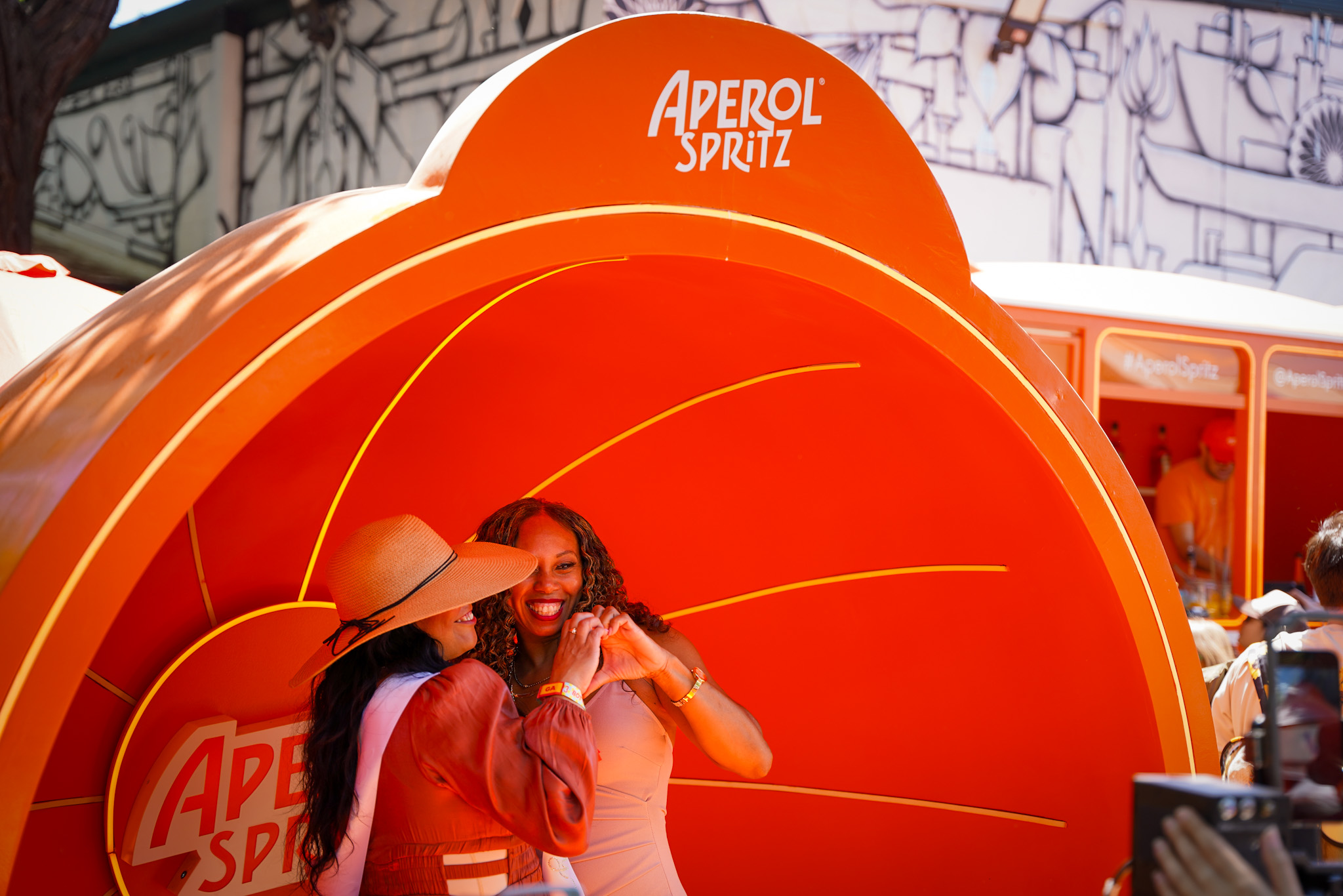 BottleRock Napa Valley Sizzles with Hot Performances by Justin Timberlake, Green Day, Benson Boone and More - Aperol Spritz - Image credit Christina-Lauren Pollack