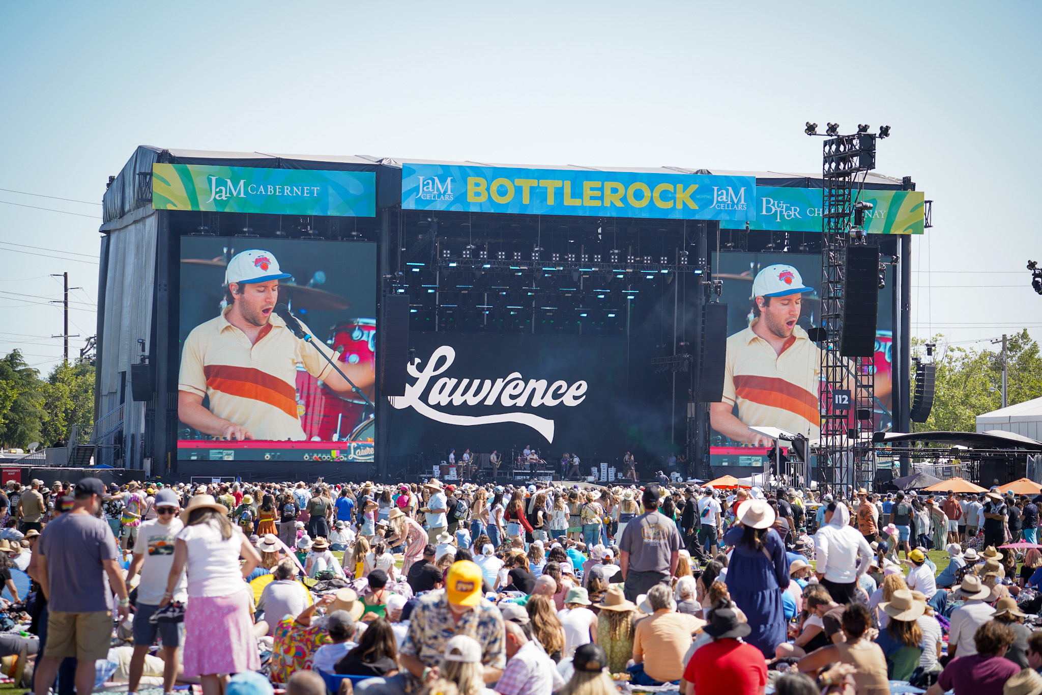 BottleRock Napa Valley Sizzles with Hot Performances by Justin Timberlake, Green Day, Benson Boone and More - Lawrence The Band - Image credit Christina-Lauren Pollack