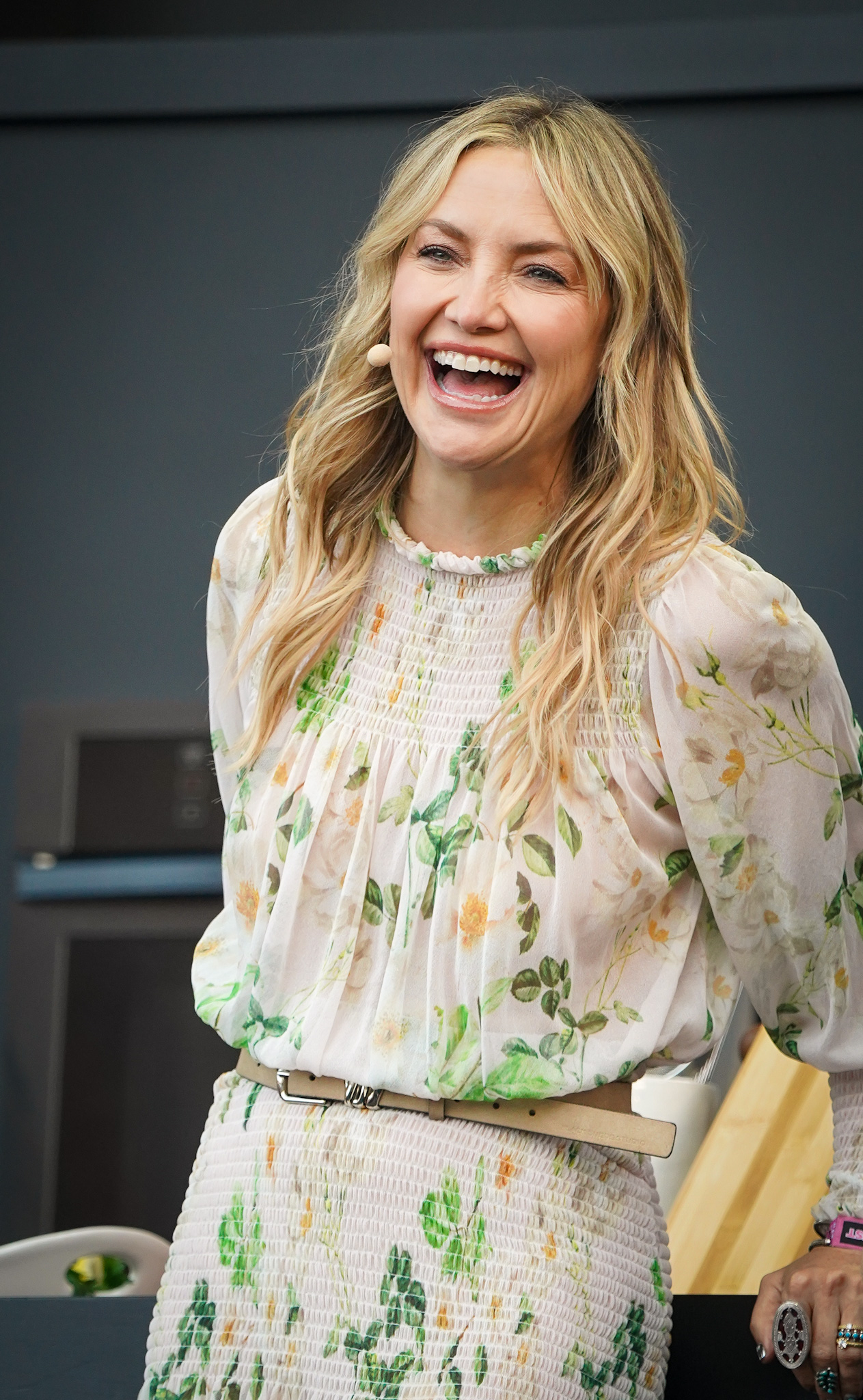 BottleRock Napa Valley Sizzles with Hot Performances by Justin Timberlake, Green Day, Benson Boone and More - Kate Hudson on Williams-Sonoma Stage Image credit Christina-Lauren Pollack