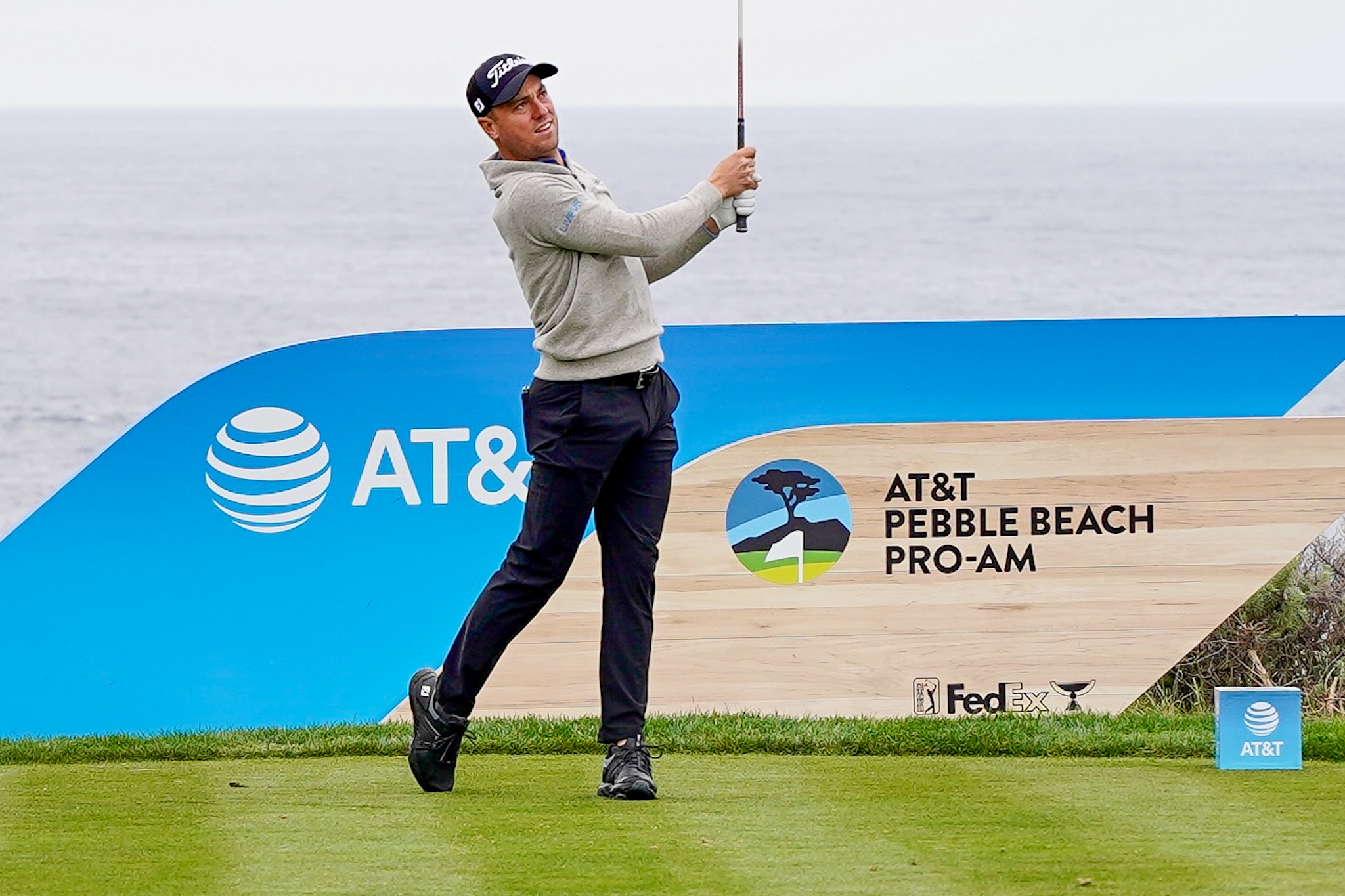 Justin Thomas - AT&T and Pebble Beach Pro-Am Tee Up a Bold New Era of Golf Excellence with Its Renewed Partnership - Image credit Christina-Lauren Pollack