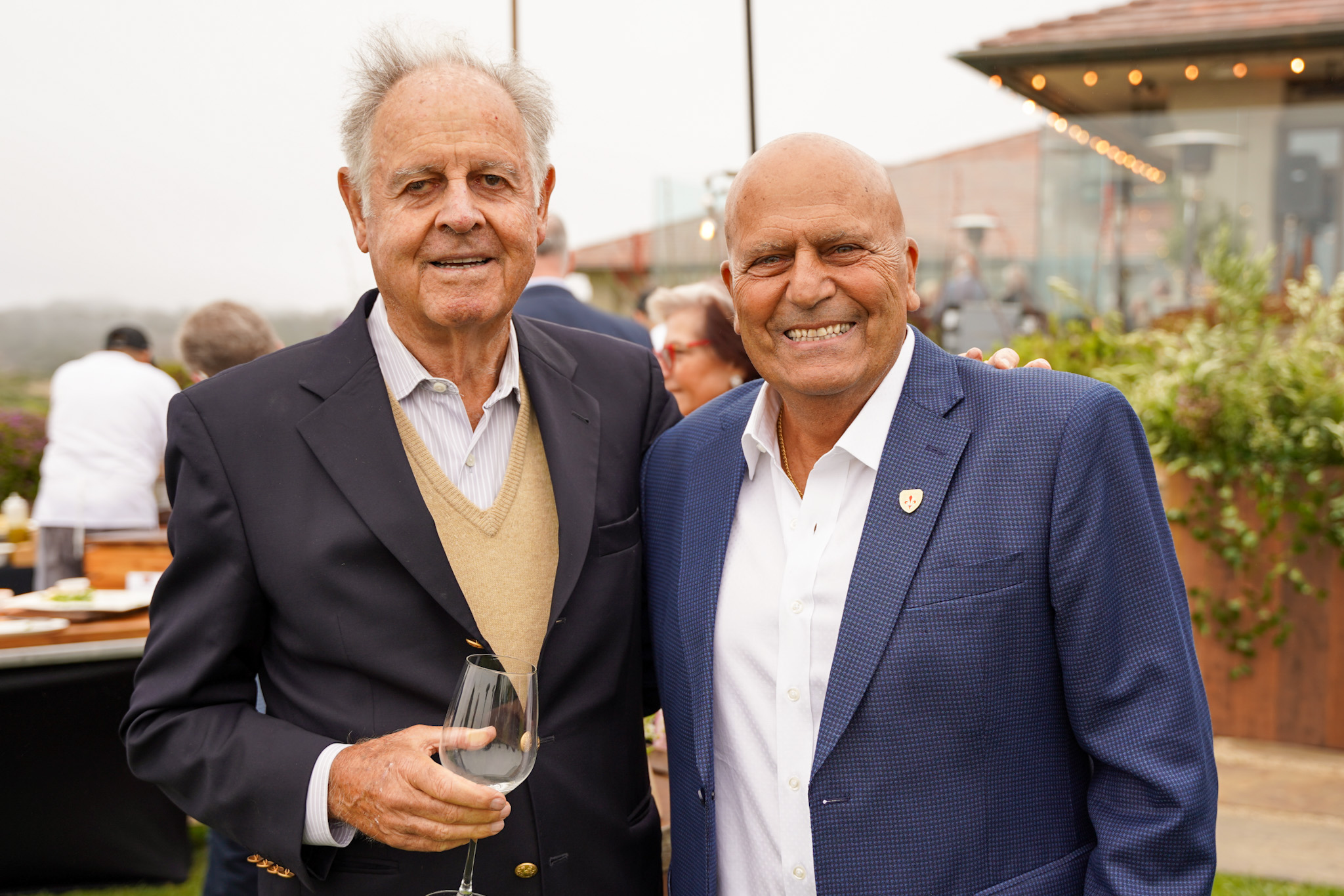 Pèppoli at Pebble Beach Celebrates Its 25th Anniversary - Marchese Piero Antinori and Rich Pèpe