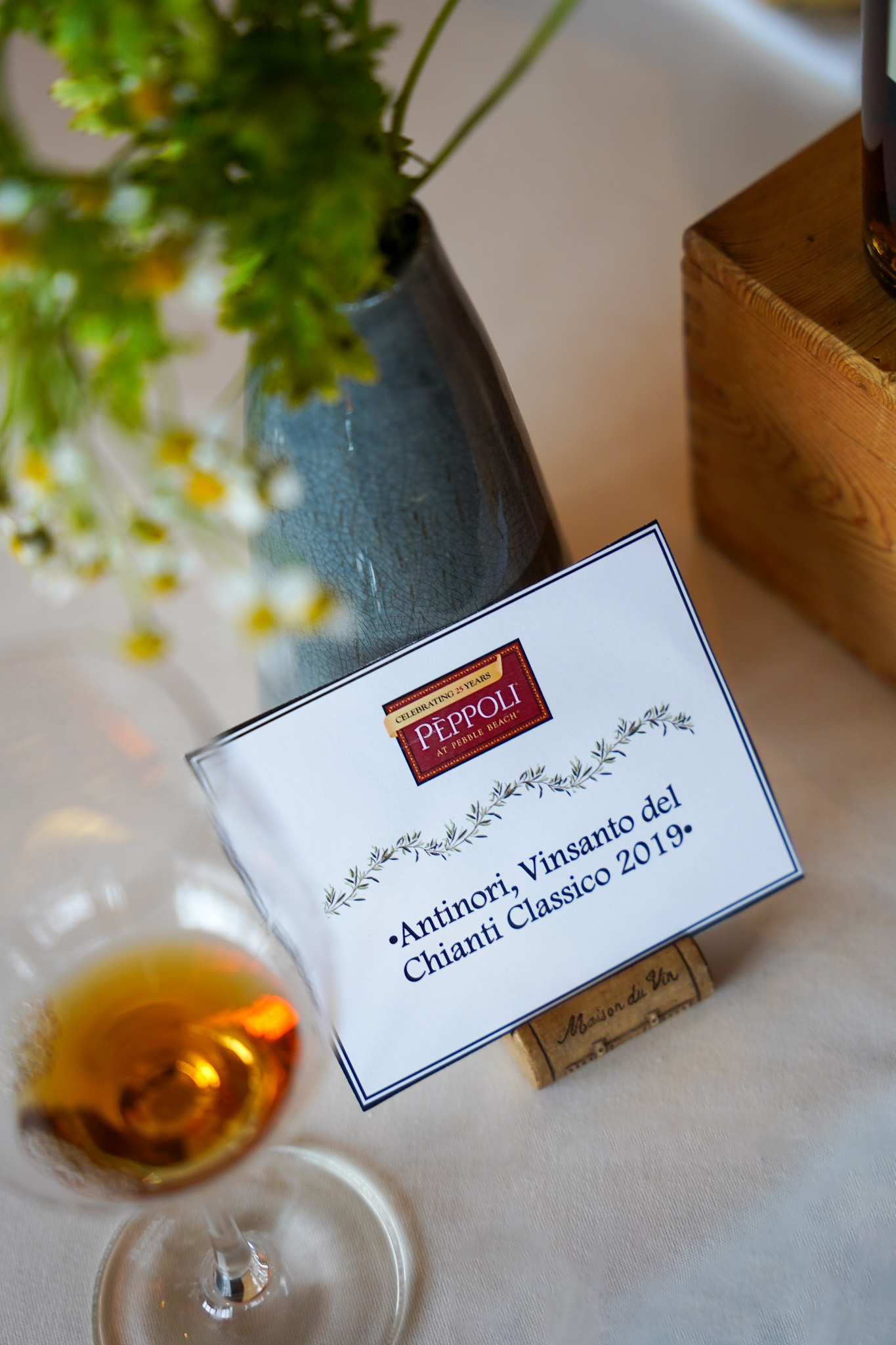 Pèppoli at Pebble Beach Celebrates Its 25th Anniversary with World-Renowned Winemaker Marchese Piero Antinori