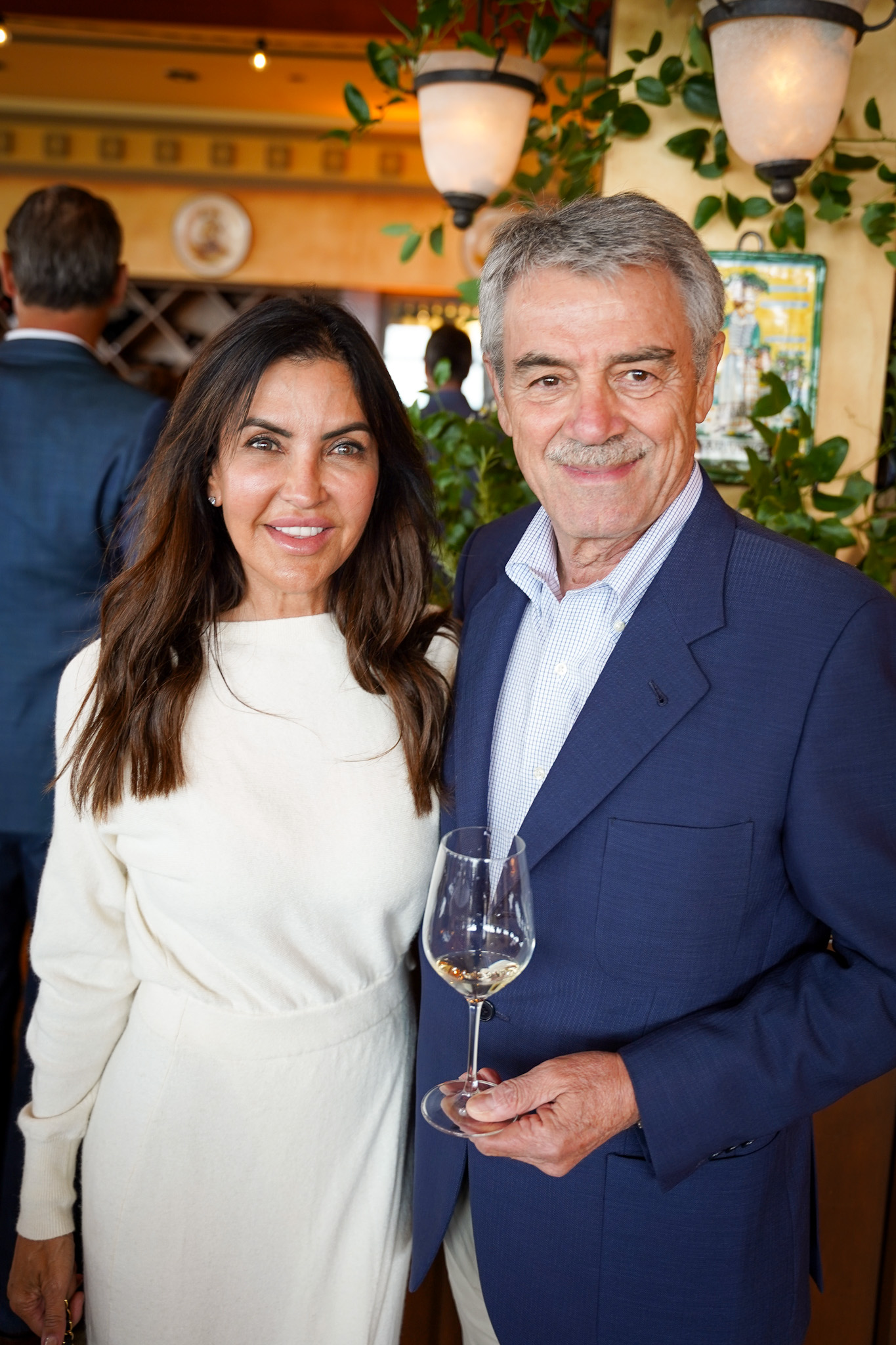 Pèppoli at Pebble Beach Celebrates Its 25th Anniversary with World-Renowned Winemaker Marchese Piero Antinori - Caroline MacDonald and Renzo Cotarella