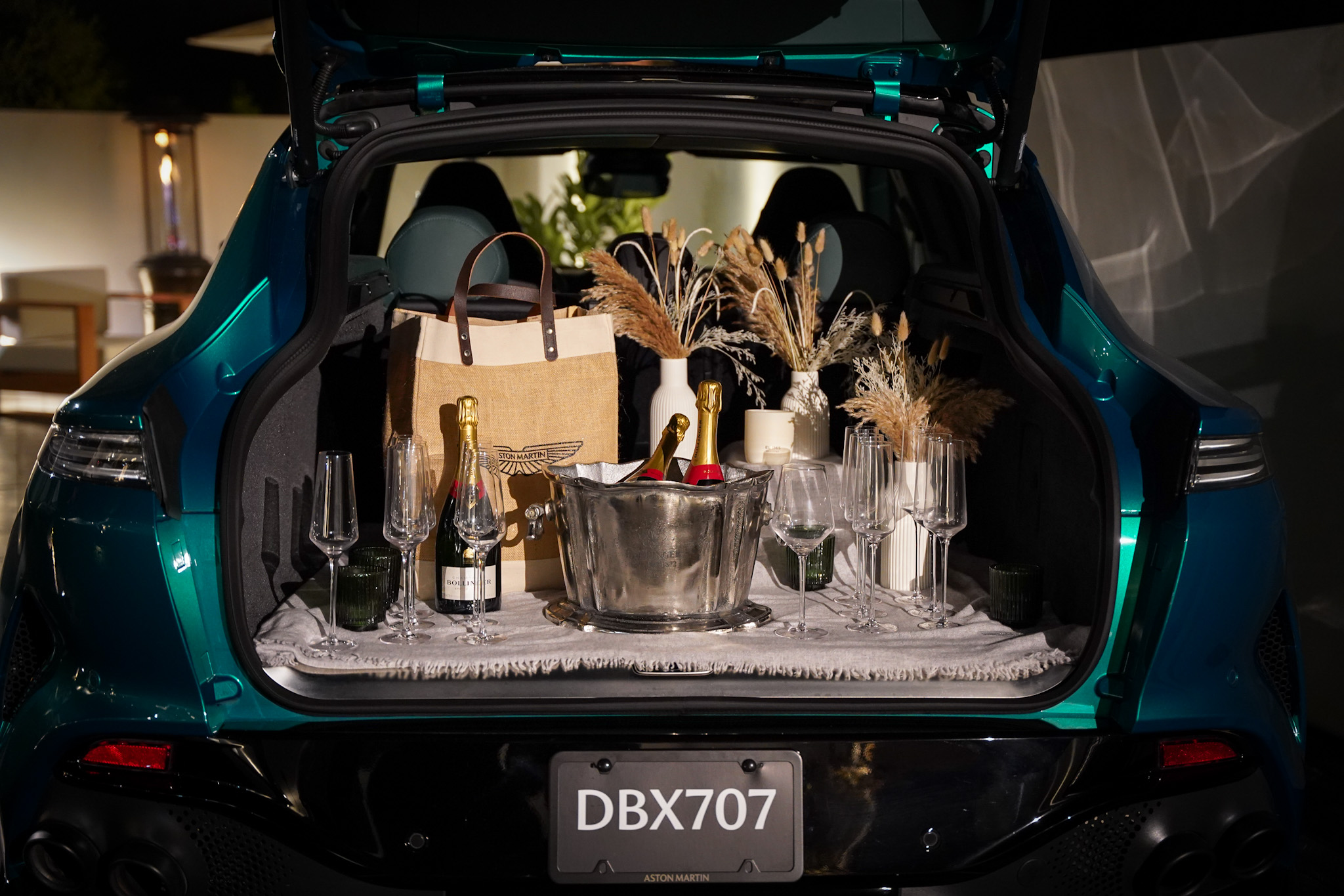 Inside the Exclusive House of Aston Martin: Valhalla Unveiled in a 75-Year Celebration of Elegance - Aston Martin DBX707 at Monterey Car Week 2025 - Image credit Christina-Lauren Pollack