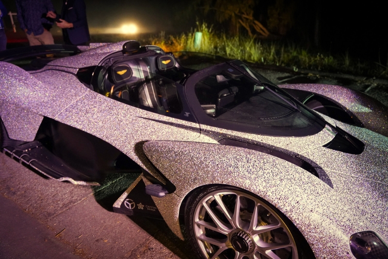 Inside the Exclusive House of Aston Martin: Valhalla Unveiled in a 75-Year Celebration of Elegance - Supercar Ron's Crystal Encrusted Valkyrie Spider at Monterey Car Week 2025