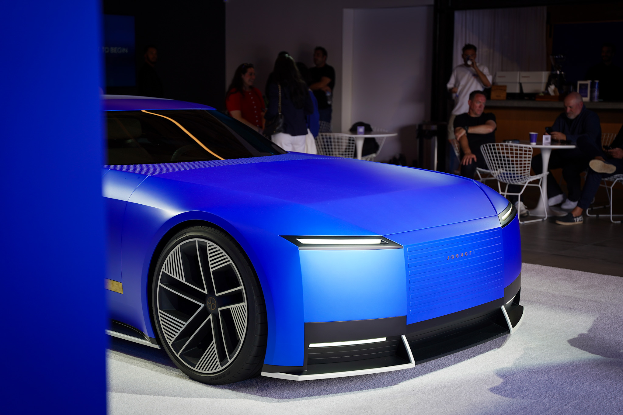 From Icons to Unicorns: Jaguar Land Rover Honors Its Heritage While Embracing a Bold New Future - Jaguar Type 00 at Open Studio Monterey