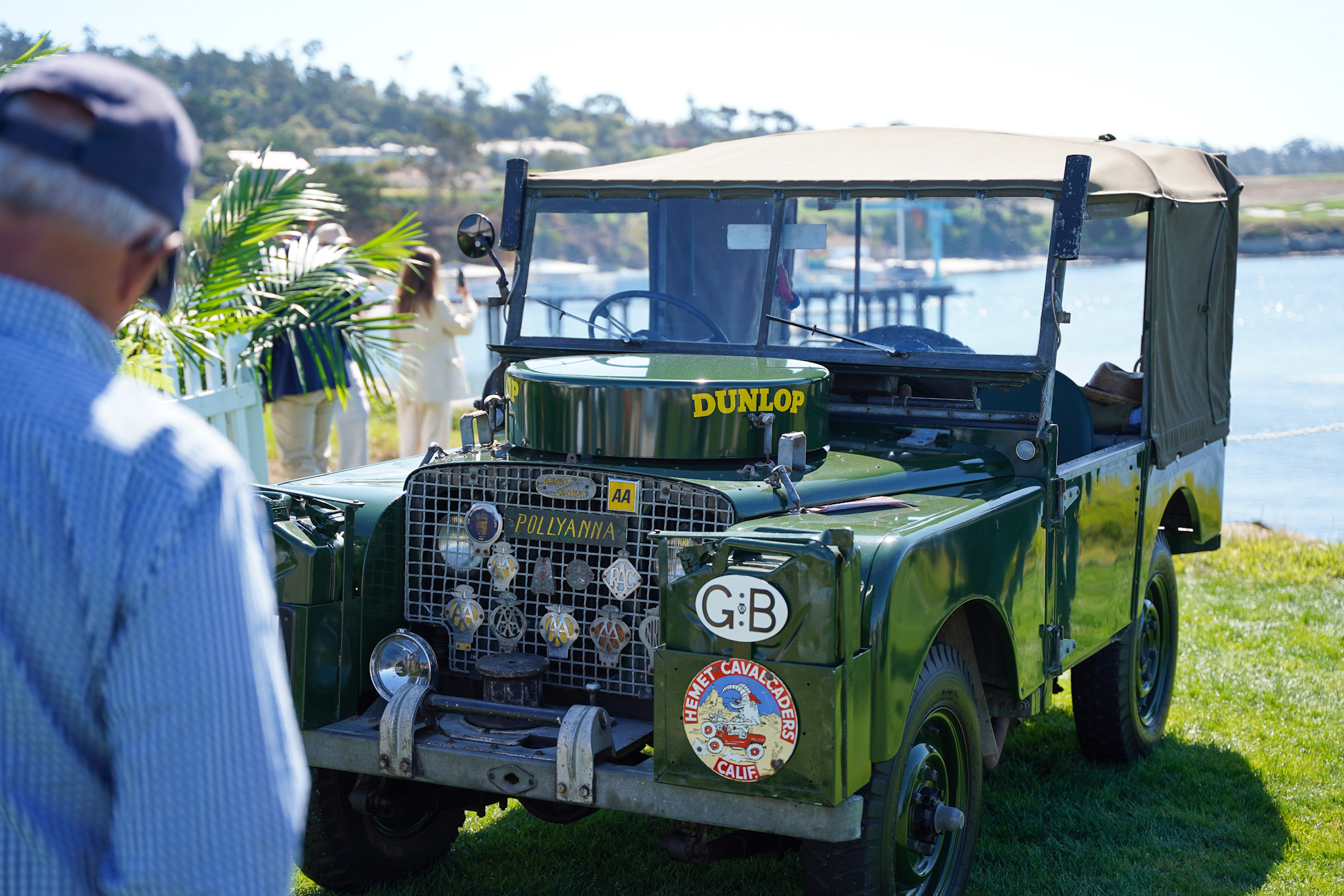From Icons to Unicorns: Jaguar Land Rover Honors Its Heritage While Embracing a Bold New Future - Land Rover Classic at Pebble Beach Concours d'Elegance