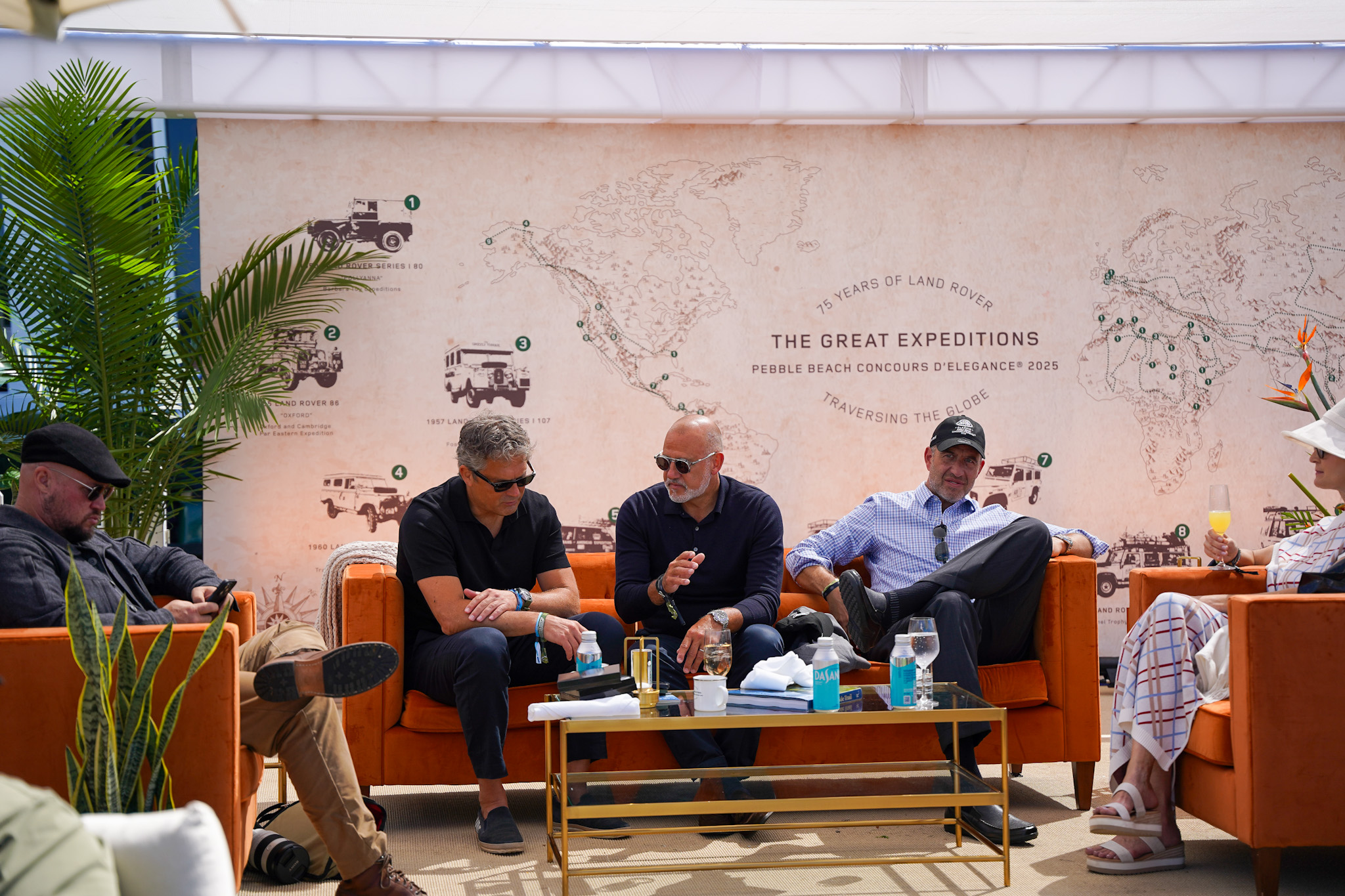 From Icons to Unicorns: Jaguar Land Rover Honors Its Heritage While Embracing a Bold New Future - Land Rover Classic at Pebble Beach Concours d'Elegance