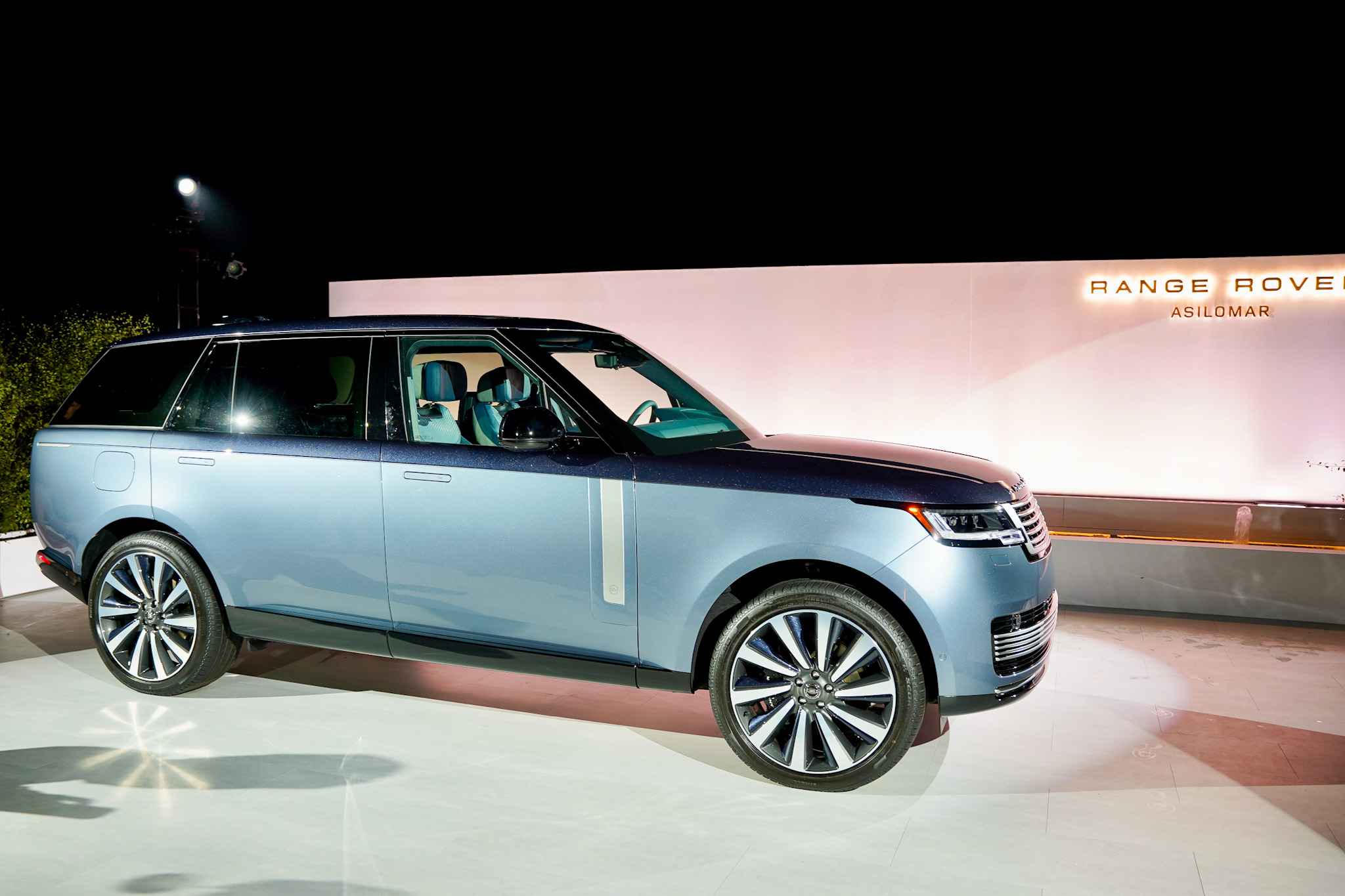 From Icons to Unicorns: Jaguar Land Rover Honors Its Heritage While Embracing a Bold New Future - Range Rover SV Asilomar at Range Rover House Pebble Beach