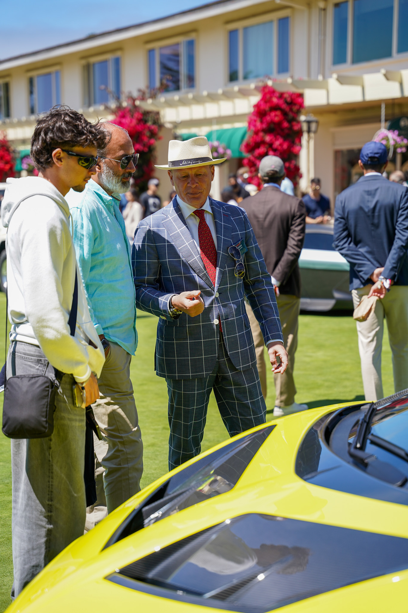 Lamborghini Fenomeno Takes The Bull by the Horns at Monterey Car Week with Their Fastest Hypercar Ever Made - Head of Design Mitja Borkert at the 2025 Pebble Beach Concours d'Elegance Concept Car Lawn